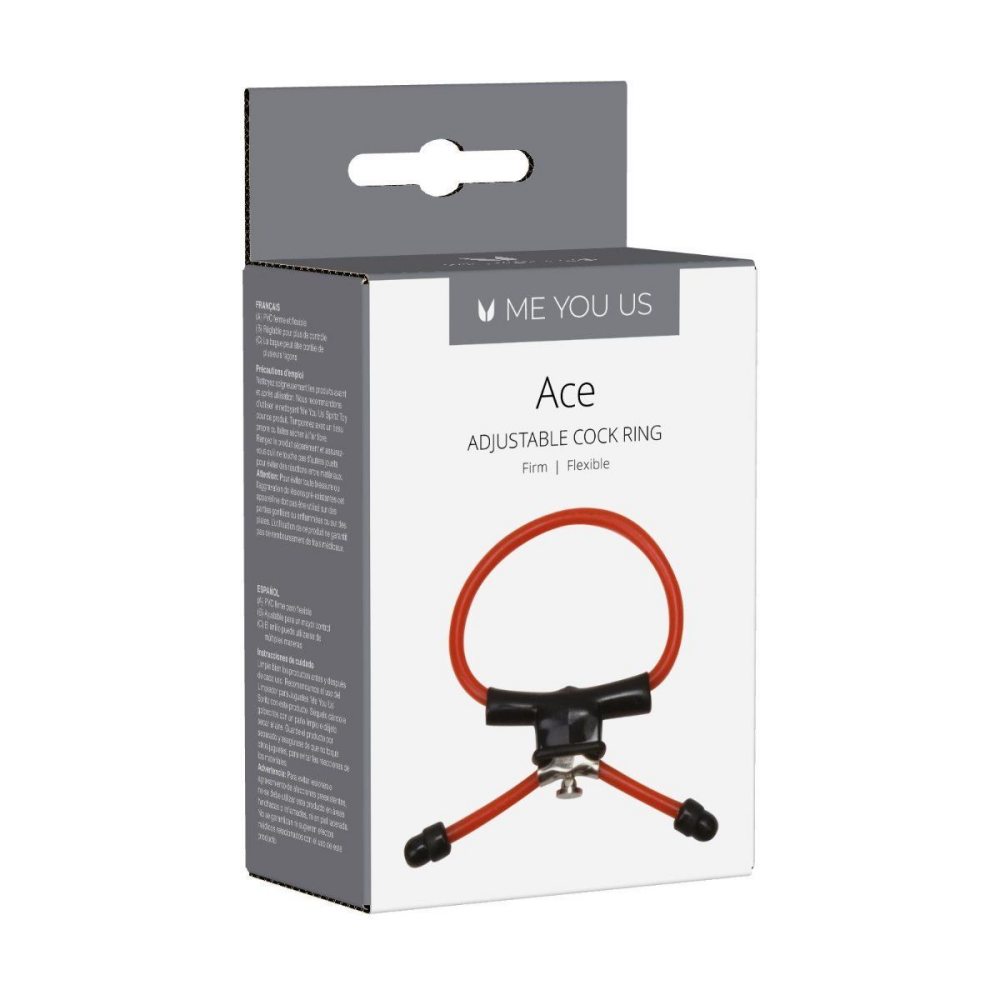 This simple yet effective cock ring can help the wearer to m... Me You Us - Ace Cock Ring - Brown photo-3