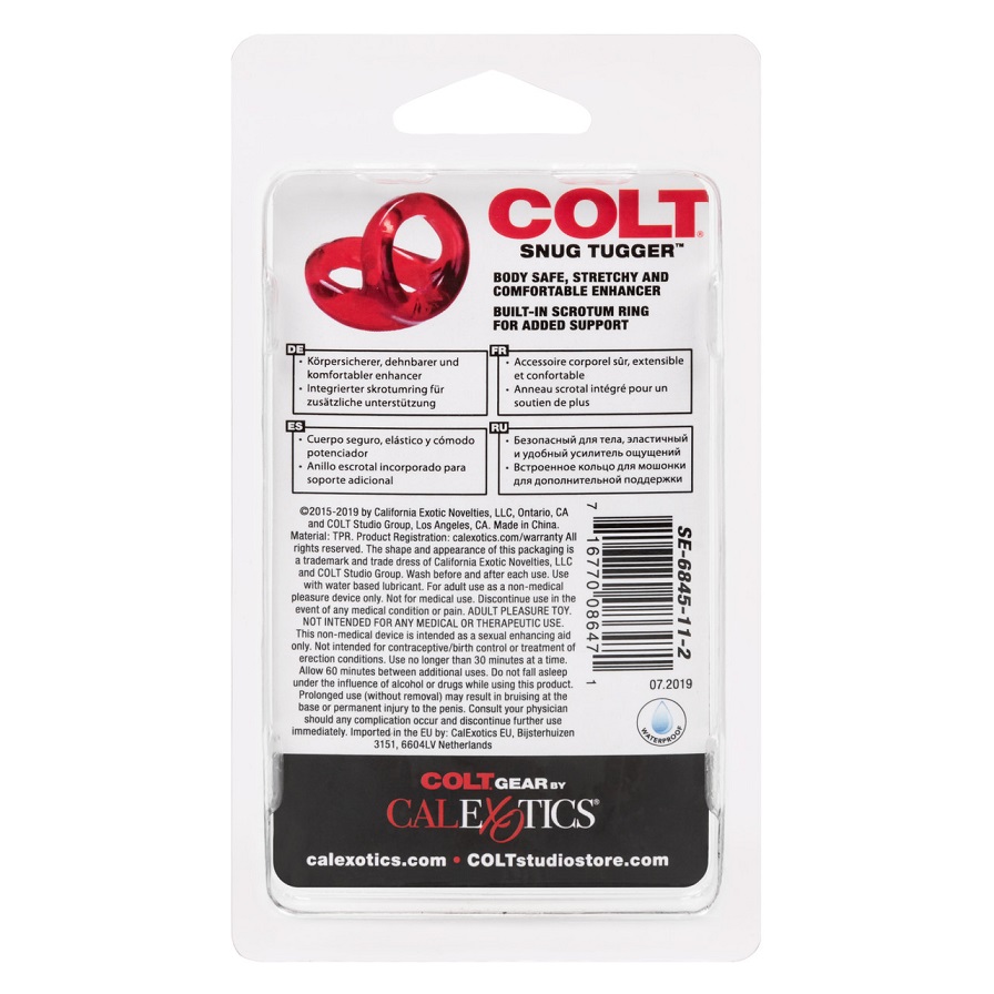 Fun is easy. Get more fun and excitement with the COLT Snug ... CEN - Colt Snug Tugger - Red photo-8