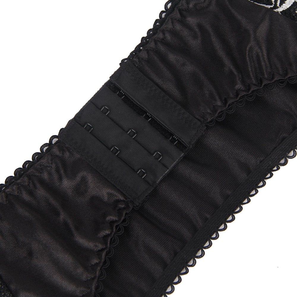 3 piece open bust bra and garter panty set
Material &n... Ohyeah - Open Bra Set w Garter Panty - Black - M photo-21