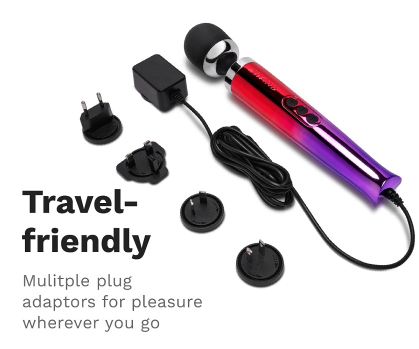 Experience the enhanced version of the acclaimed Le Wand Die... Le Wand - Die Cast Plug-In Massager - Rainbow photo-7