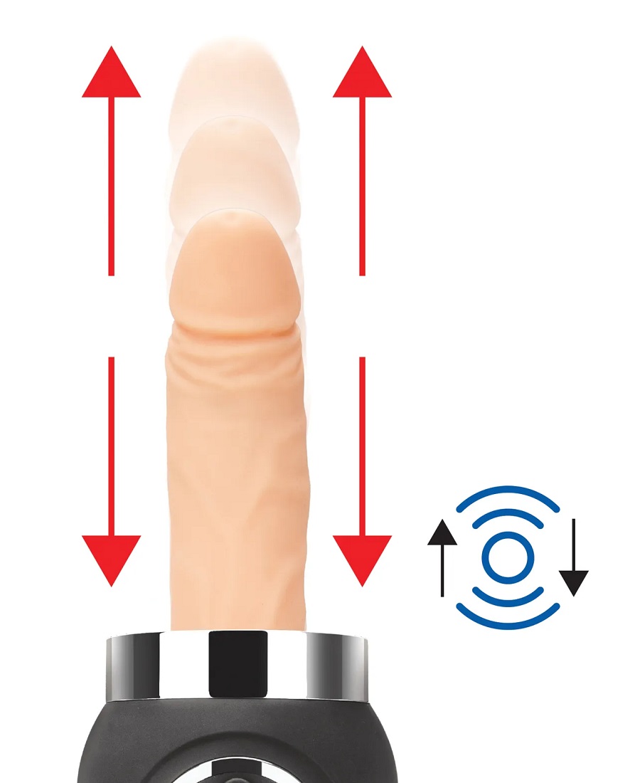 The Lux Fetish Rechargeable Thrusting Compact Sex Machine is... Lux Fetish - Compact Sex Machine photo-3
