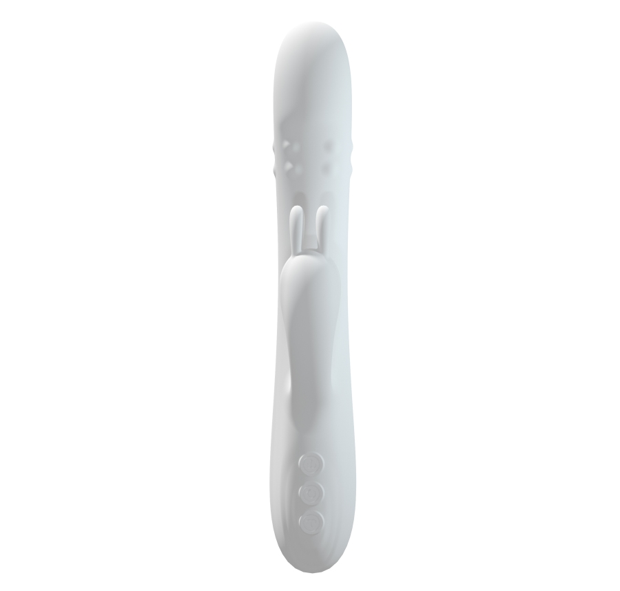 Rotating Beads and thrusting design
Thriple stimulation orga... Drywell - Rabbit Pro Vibrator - White photo-3