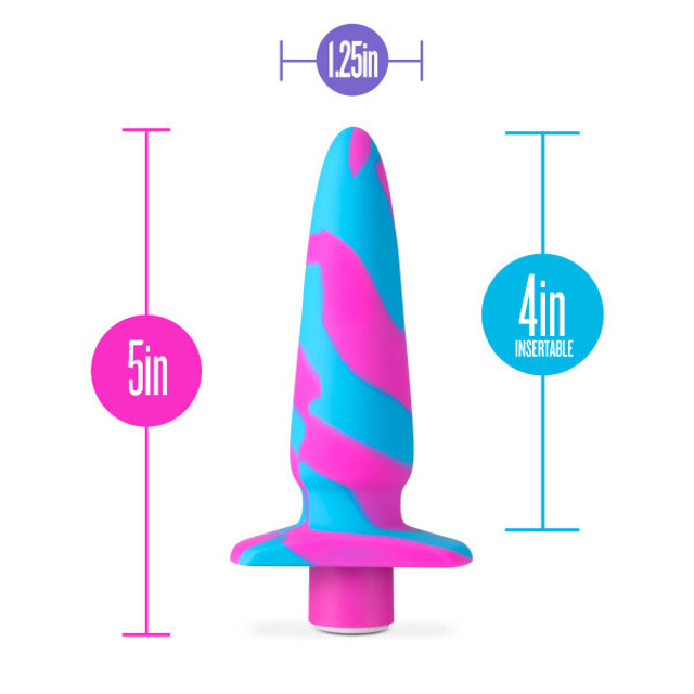 Modern, stylish, and beautiful - meet Avant Vibrotize. Vibro... Avant - Vibrotize Anal Plug - Fuchsia photo-9