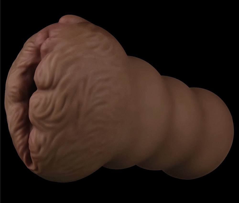 Highly detailed and expertly hand crafted, this realistic al... Lovetoy - Alien's Pie Masturbator #3 - Brown photo-7