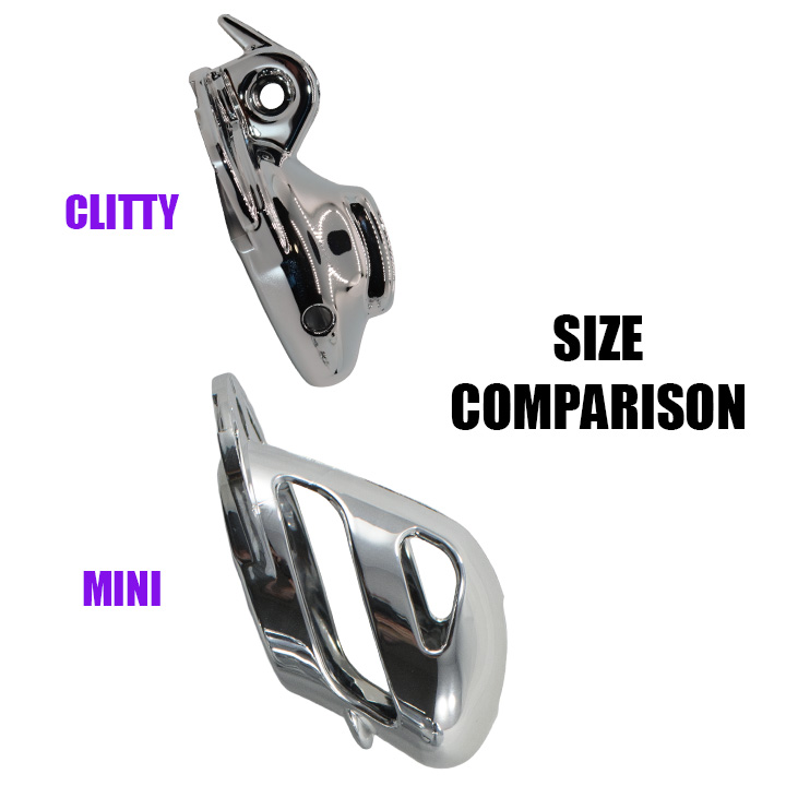 Are The Vice Mini and Micro too big for you? Are you looking... Locked in Lust - Vice Clitty Chasity Cage - Black photo-6