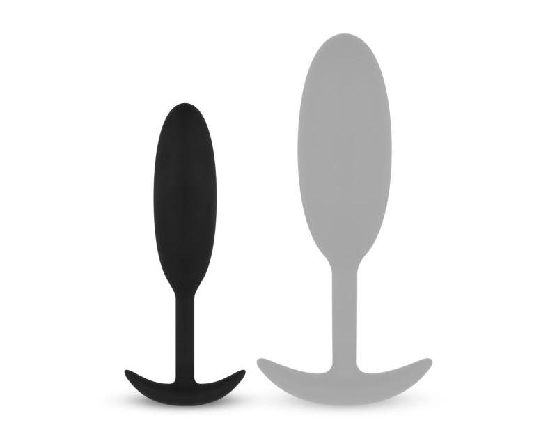 Enjoy this weighted butt plug where and whenever you want. T... Easytoys - Heavy Fulfiller Butt Plug S - Black photo-6