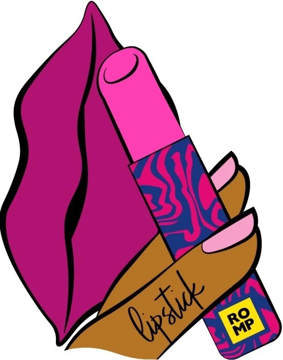ROMP Lipstick is a clitoral stimulator featuring Pleasure Ai... Romp - Lipstick - Pink photo-5