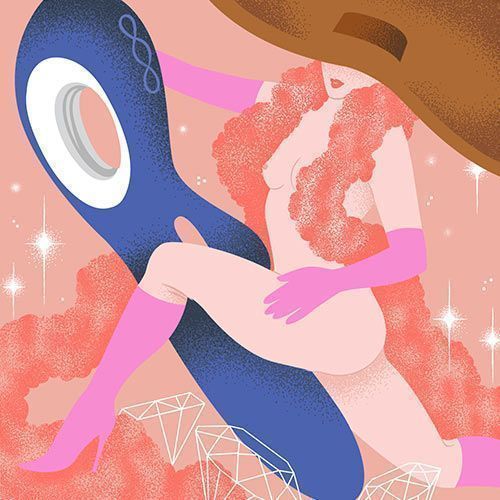 SORAYA WAVE is the world’s most luxurious rabbit massager of... Lelo - Soraya Wave Rabbit Vibrator - Midnight Blue photo-7