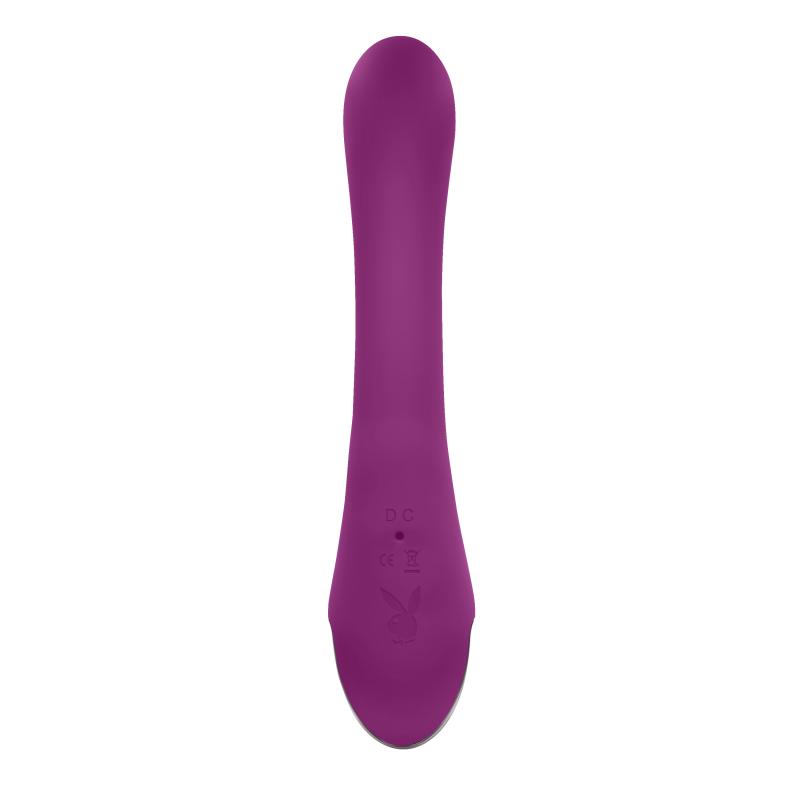 A source of pleasure awaits you with the Thumper rabbit vibr... Playboy - Thumper Rabbit Vibrator - Purple photo-5
