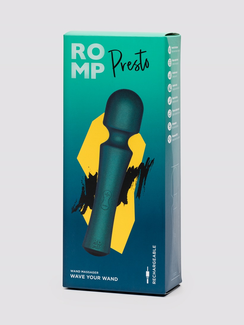 ROMP Presto 是一款具有神奇魔力的迷你無線棒式 振動器。憑藉6段強度和4種模式的強勁振動,這款 振動器只需輕鬆... Romp - Presto Wand 迷你強力震動按摩棒 - 綠色 照片-13