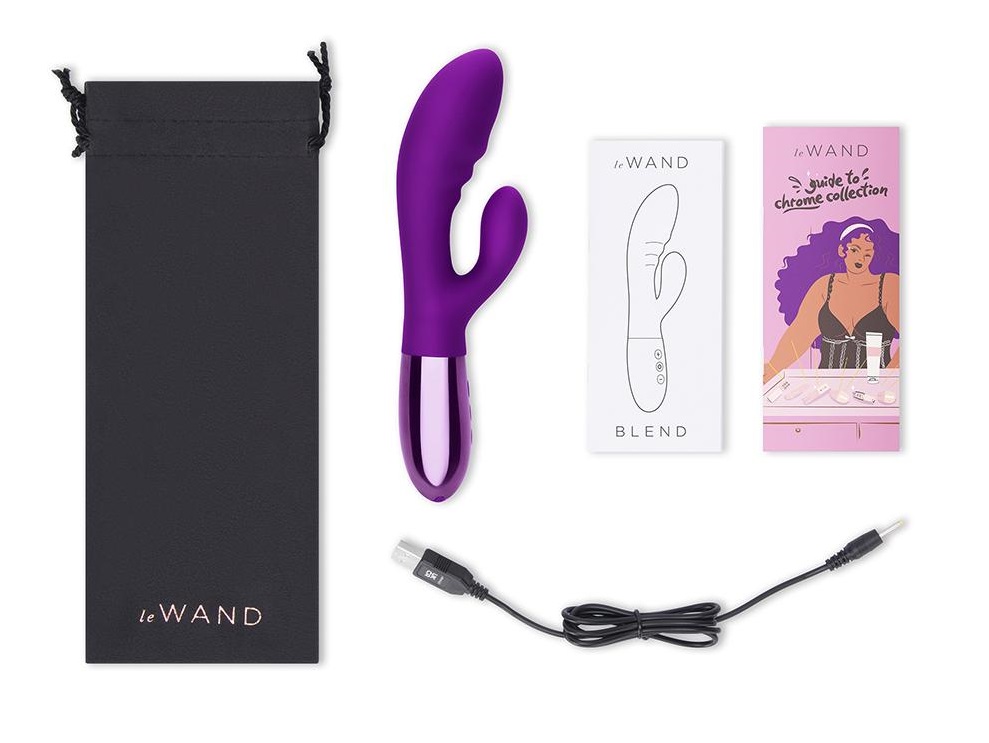 Why choose between clitoral and G-spot orgasms when you can ... Le Wand - Blend - Cherry photo-7