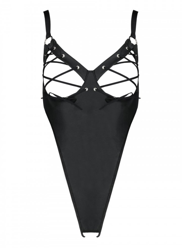 The unique Celine leather body by Passion was created to tem... Passion - Celine Body - Black - L/XL photo-5
