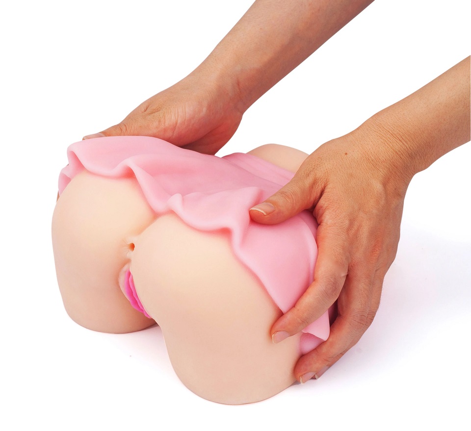 Vaginal or anal sex is yours whenever you want it with the r... Jorokumo - Mini Skirt 1.9kg Masturbator - Pink photo-6