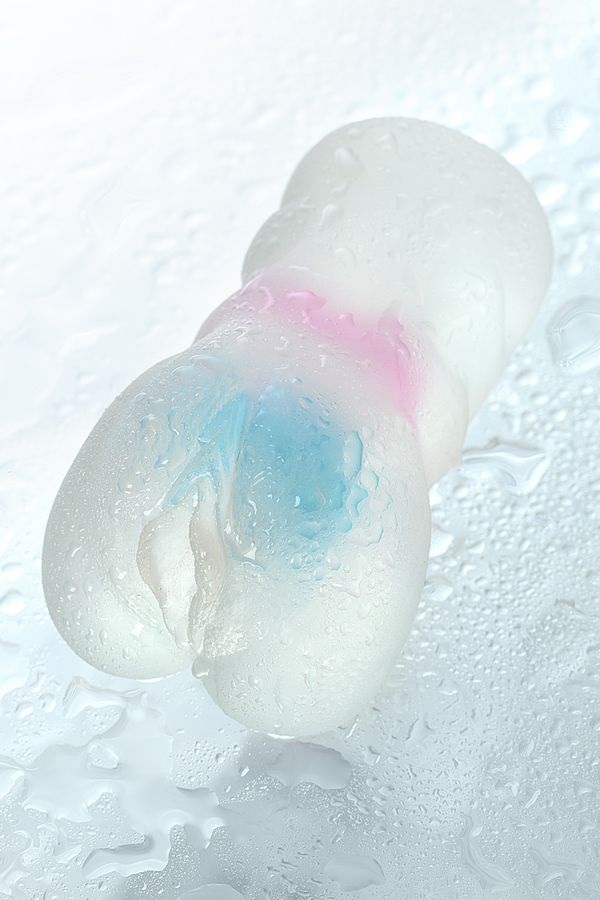 Would you like to be swept by waves of pleasure? Try this th... Juicy Pussy - Crystal Wave Masturbator - Clear photo-9