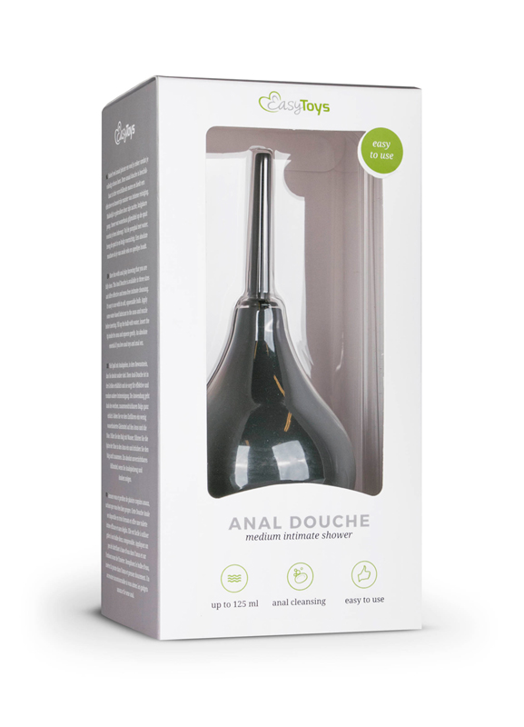 A favourite among lovers of anal play. Enjoy simple insertio... Easytoys - Anal Douche M - Black photo-5