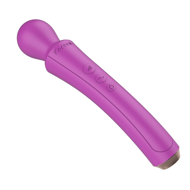 Meet your new best friend: the Curved Wand by XOCOON. This r... Xocoon - Curved Wand - Fuchsia photo-2