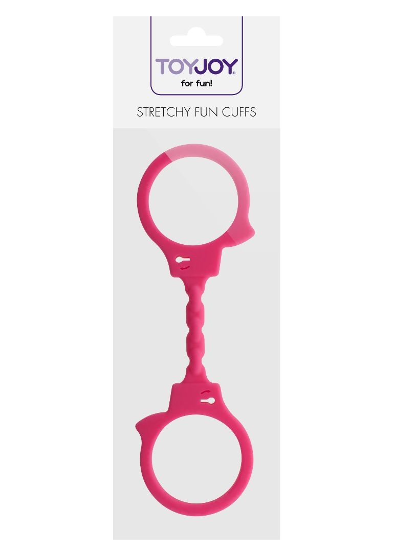 Add a dash of excitement to your playtime with the ToyJoy St... ToyJoy - Stretchy Fun Cuffs - Pink photo-7