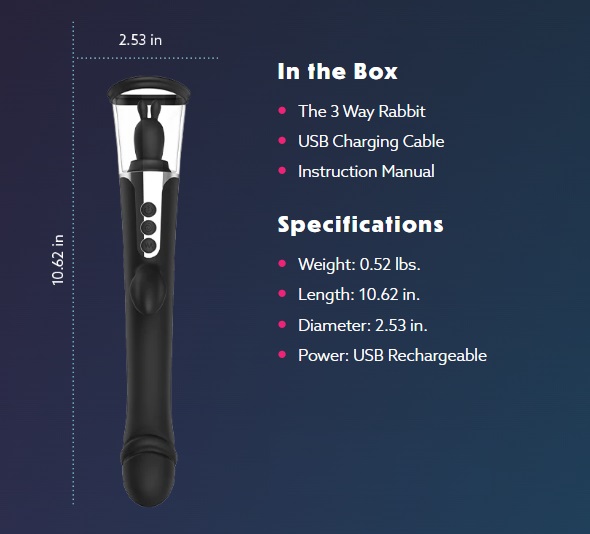 TRC - The 3-way Rabbit - Black photo-3