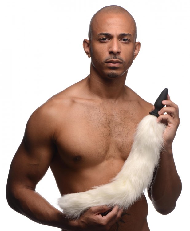Let your wild side come out to play with these animal tails!... Tailz - 3 Interchangeable Tails w Anal Plug photo-4
