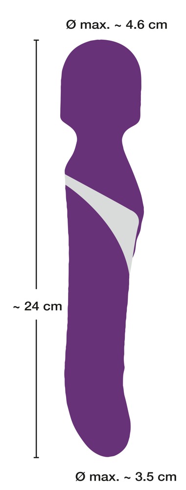 Massager and pearl vibrator in one!
Wand & Pearl Vibrator fr... Javida - Wand & Pearl Vibrator - Purple photo-8