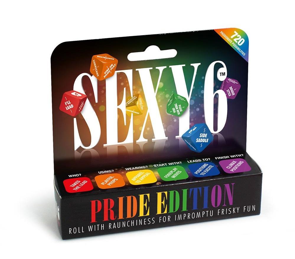 Roll with Raunchiness for Impromptu Frisky Fun. Shake up you... Creative C - Sexy 6 Dice Pride Edition photo-4
