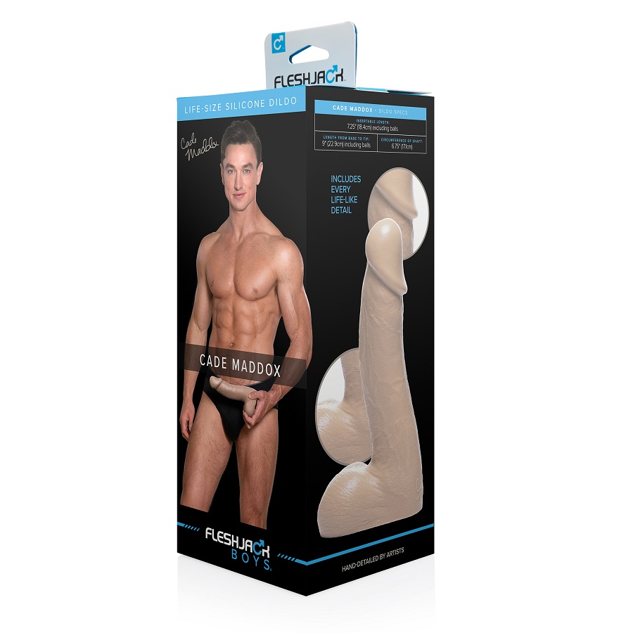 Take your fantasies to new heights with this replica of cade... Fleshjack - Cade Maddox Dildo photo-11