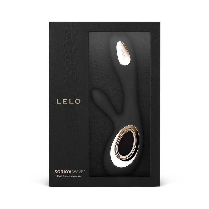 SORAYA WAVE is the world’s most luxurious rabbit massager of... Lelo - Soraya Wave Rabbit Vibrator - Black photo-12