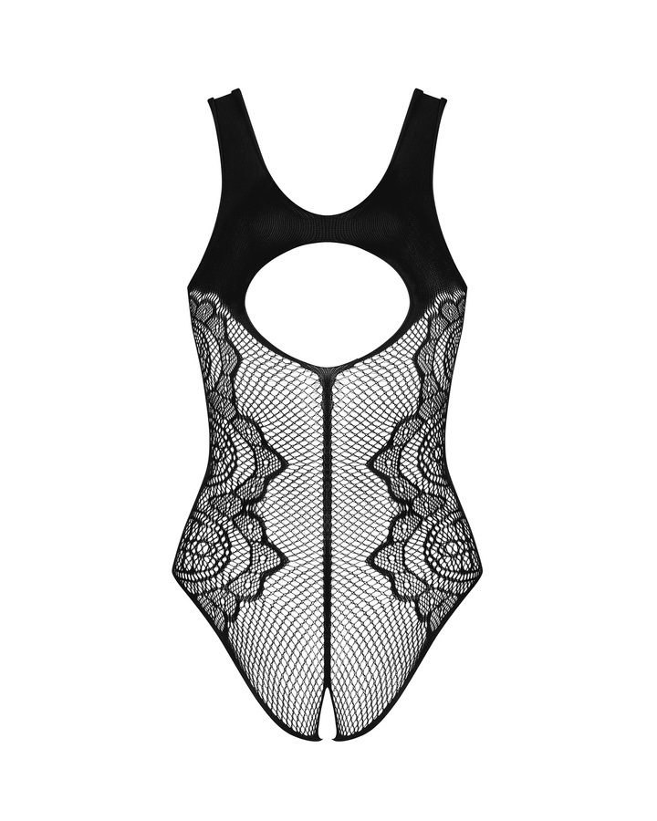 You hate routine? Are you constantly looking for new experie... Obsessive - B335 Crotchless Teddy - Black - S/M/L photo-6