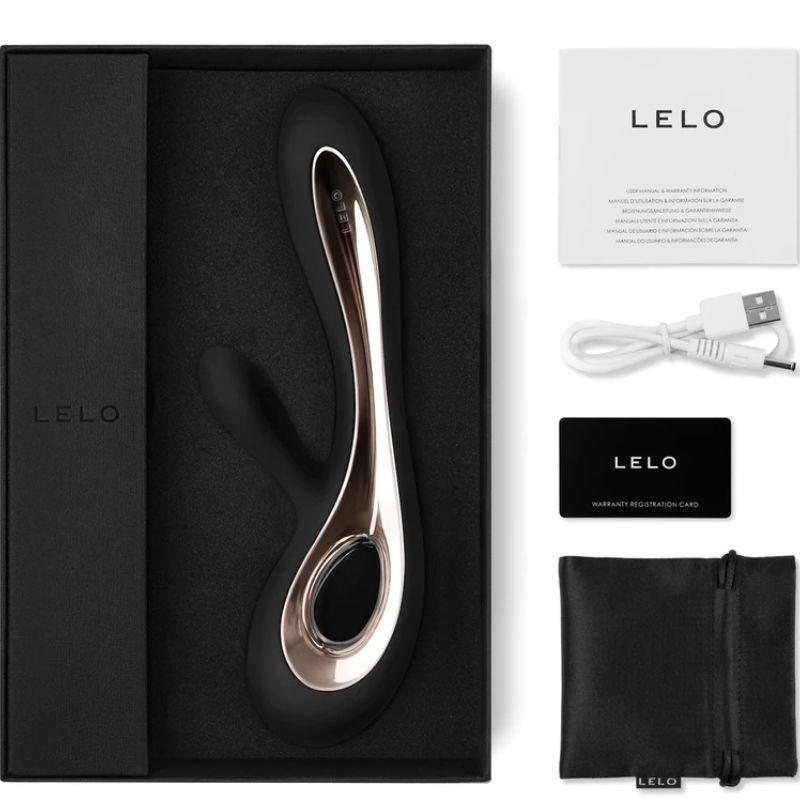 Soar to new heights of intense intimacy for exquisite pleasu... Lelo - Soraya 2 Rabbit Vibrator - Black photo-7