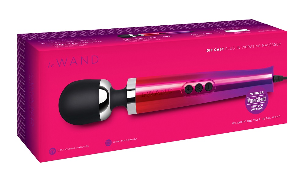 Experience the enhanced version of the acclaimed Le Wand Die... Le Wand - Die Cast Plug-In Massager - Rainbow photo-11