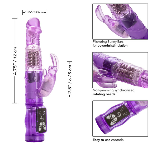 The compact Petite Jack Rabbit is the perfect playmate for s... CEN - Petite Jack Rabbit - Purple photo-11