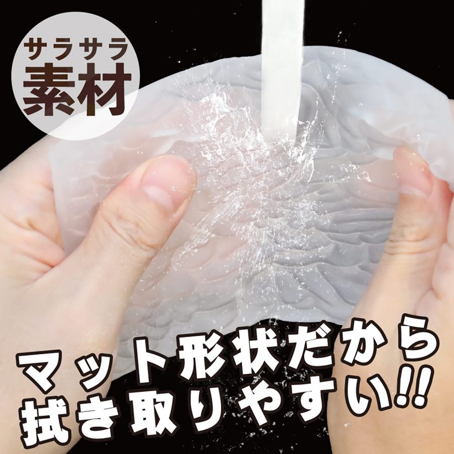 Motto Lab - 迷你手掌型自慰墊 - 不規則紋路 照片-4