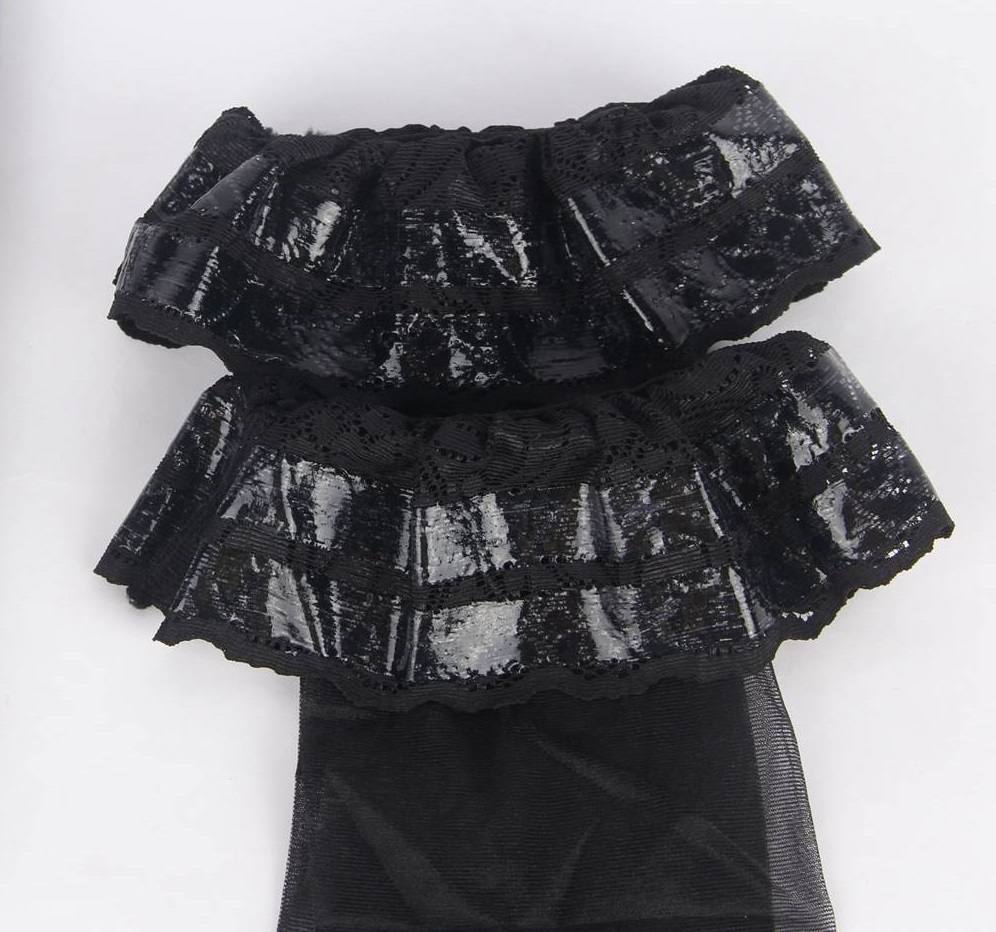 Thigh high flower lace silicone non-slip stocking
Material&... Ohyeah - Flower Lace Non-Slip Stocking - Black photo-5