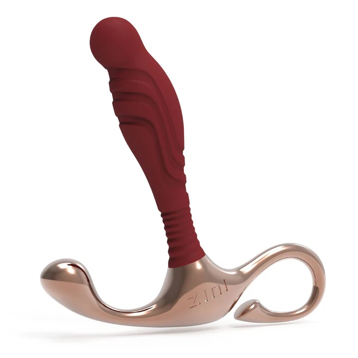 Introducing Janus Lamp Iron, the precision prostate massager... Zini - Janus Lamp Iron Prostate Massager S - Bordeaux photo-3