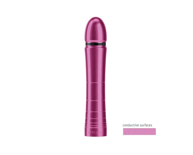 Glossy Glen is not only a visual enrichment on your night st... Mystim - Glossy Glen E-Stim Dildo photo-2
