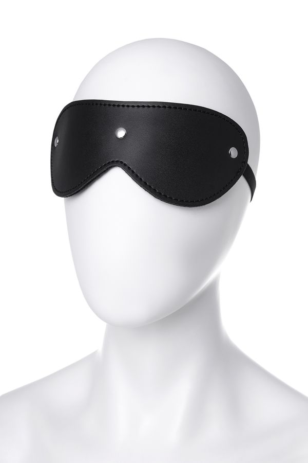 Made of genuine leather with velour lining.
Nickel-plated ... Anonymo - Eyes Blindfold - Black photo-2