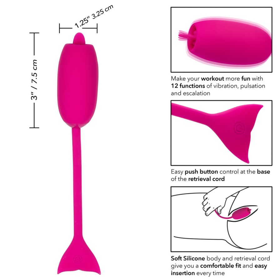 Primed and ready for your next pelvic floor workout, the Rec... CEN - Rechargeable Kegel Teaser - Pink photo-7