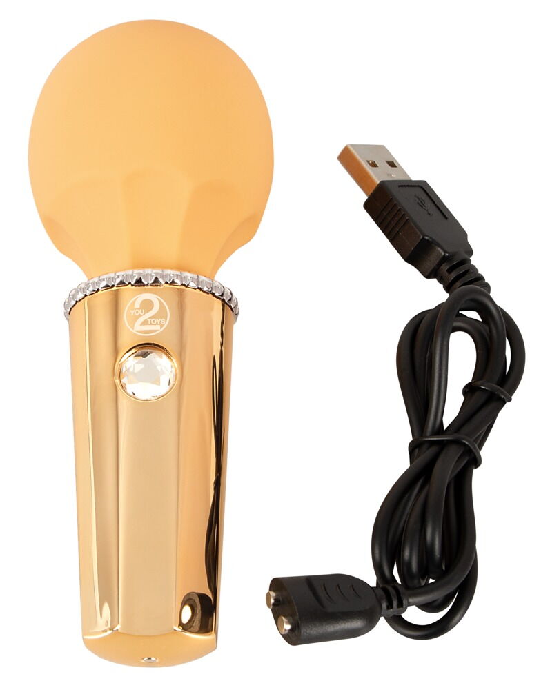 Stylish glamour design for hot sensations!
Small & compact m... You2Toys - Mini Wand Massager - Mango photo-7