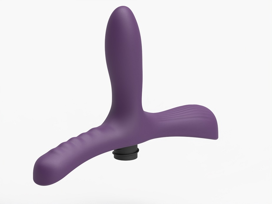 The hands-free sit-on Bouncy Bliss vibrator offers an extens... Bouncy Bliss - Classic Vibro Grinder Pillow - Purple photo-13