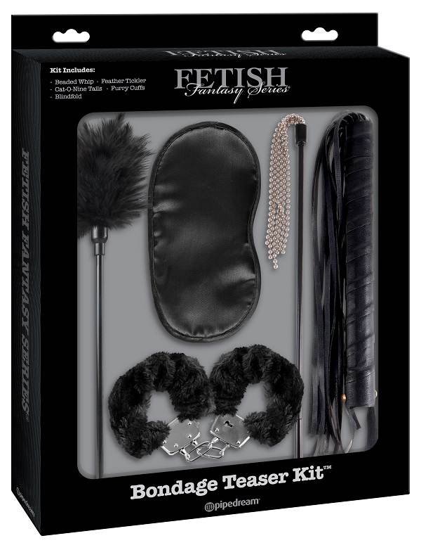 Turn your bedroom into an erotic playground with this incred... Fetish Fantasy - Bondage Teaser Kit - Black photo-7