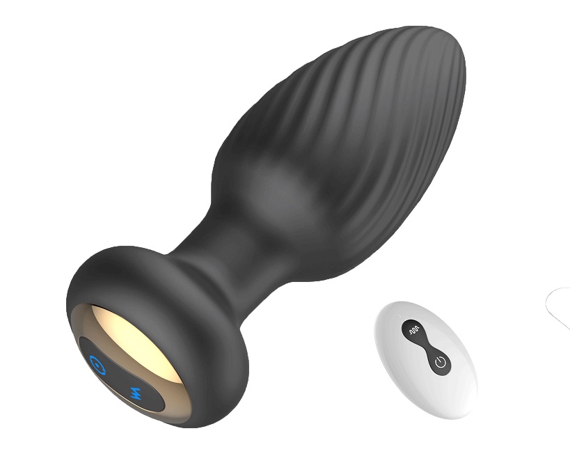 Funejoy Ultimate Anal Plug Training uses 100% silicone f... Secwell - Climax Light Thrusting Plug - Black photo-3