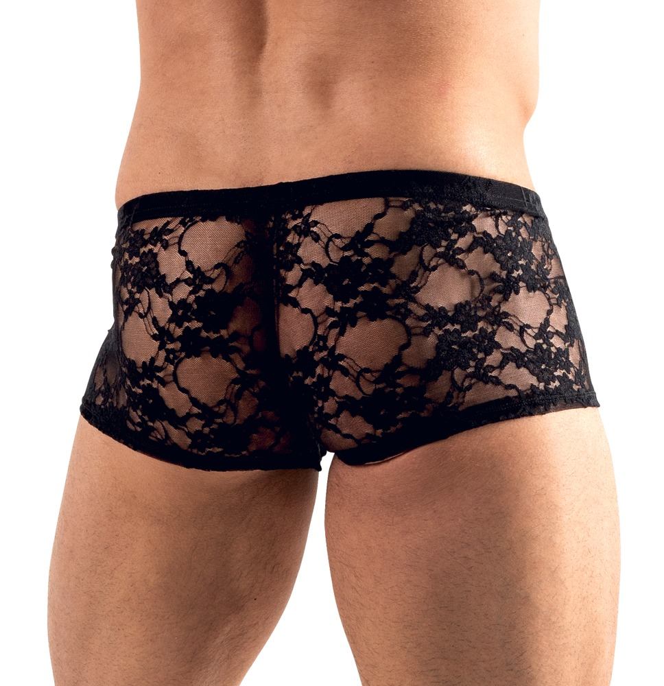 Transparent pants in a lace look!
Figure-emphasising pants f... Svenjoyment - Lace Pants - Black - XL photo-5