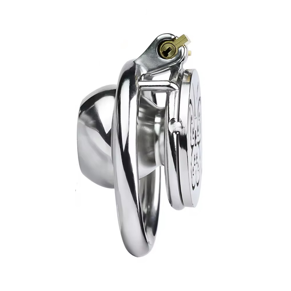 Material: Ring: 304 Stainless steel
Cage length: 38mm
Ring i... FAAK - Butterfly Chastity Cage 45mm photo-2