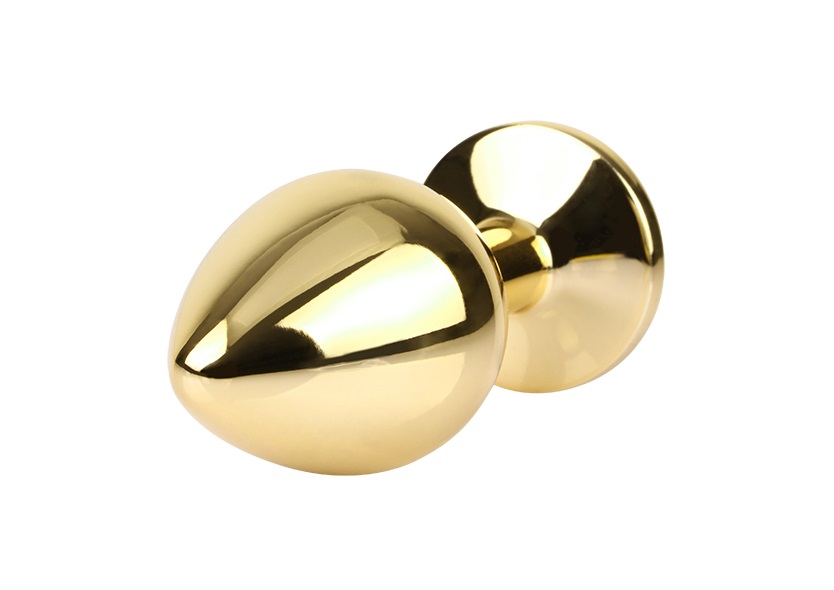 Metal plug for anal play and training
Tapered easy entry tip... Chisa - Gem Metal Plug M - Clear photo-3