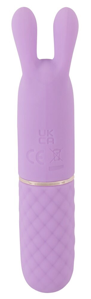 The beautiful, pastel-coloured Mini Vibrator from the Cuties... Cuties - Mini Rabbit Vibrator - Purple photo-6