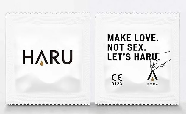 HARU believes that sex is not only physical pleasure, but al... HARU - Ultra Thin Condoms 4's Pack photo-2