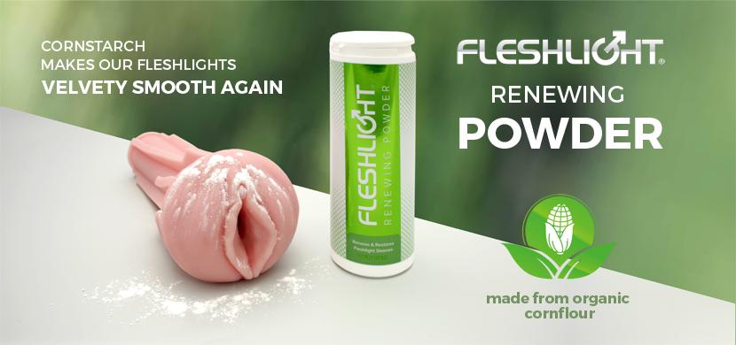 Nothing compares to the lifelike feeling of the Patented Fle... Fleshlight - Renewing Powder - 118ml photo-6