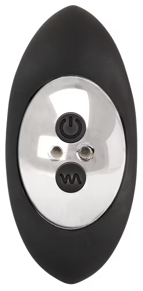Easily inserted for intense anal fun!
The RC Butt Plug with ... ANOS - Vibro Butt Plug w Hole - Black photo-10