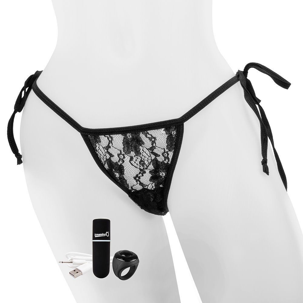 My Secret Screaming O Charged Panty is a remote-controlled 1... The Screaming O - Charged Remote Control Panty Vibe - Black photo-3