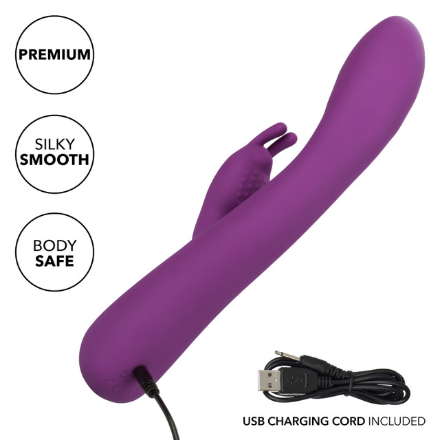 Experience the incredible warmth and pleasure of the Jack Ra... CEN - Jack Rabbit Warming Vibrator - Purple photo-7